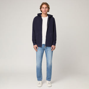 Men's Cotton-Jersey Zip Hoodie