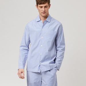 Men's Cotton-Poplin Pyjama Shirt