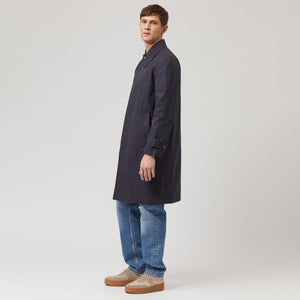 Men's Cotton-Twill Trench Coat