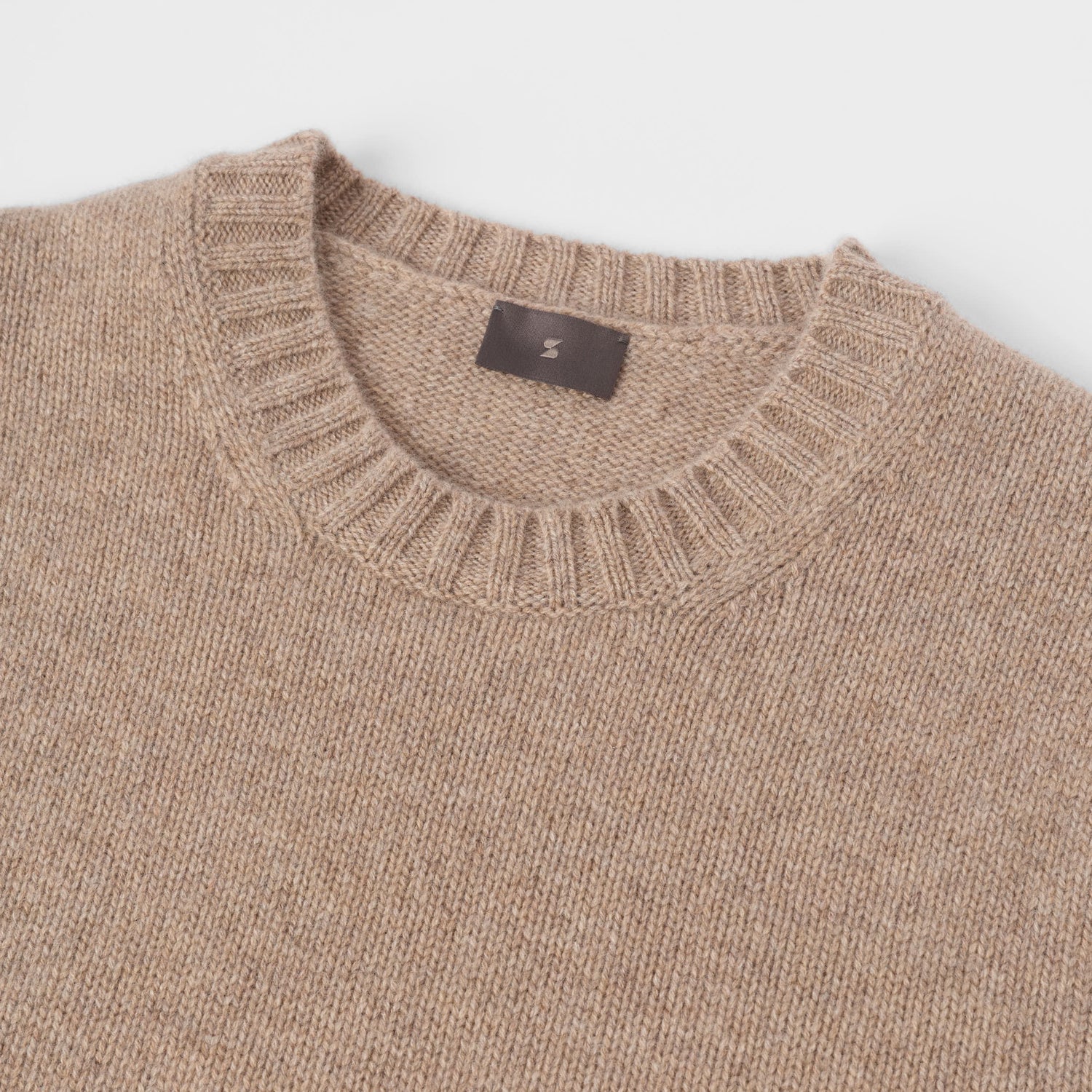 Men's Heavy Cashmere Crewneck Sweater