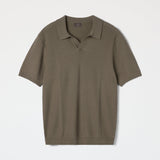 Men's Mercerized Cotton Textured Polo