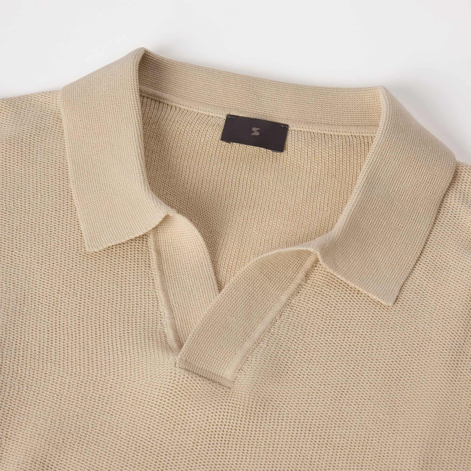 Men's Mercerized Cotton Textured Polo