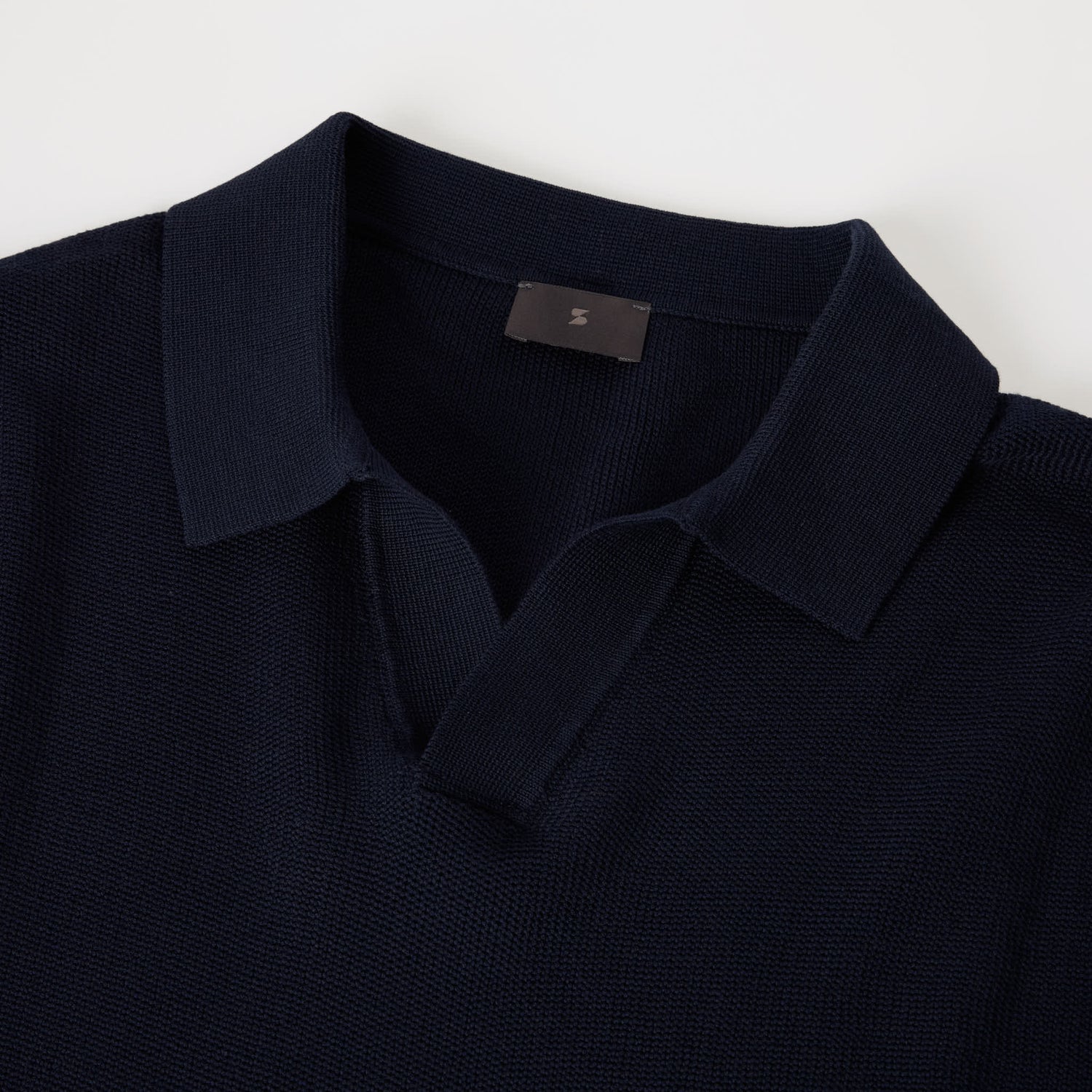 Men's Mercerized Cotton Textured Polo