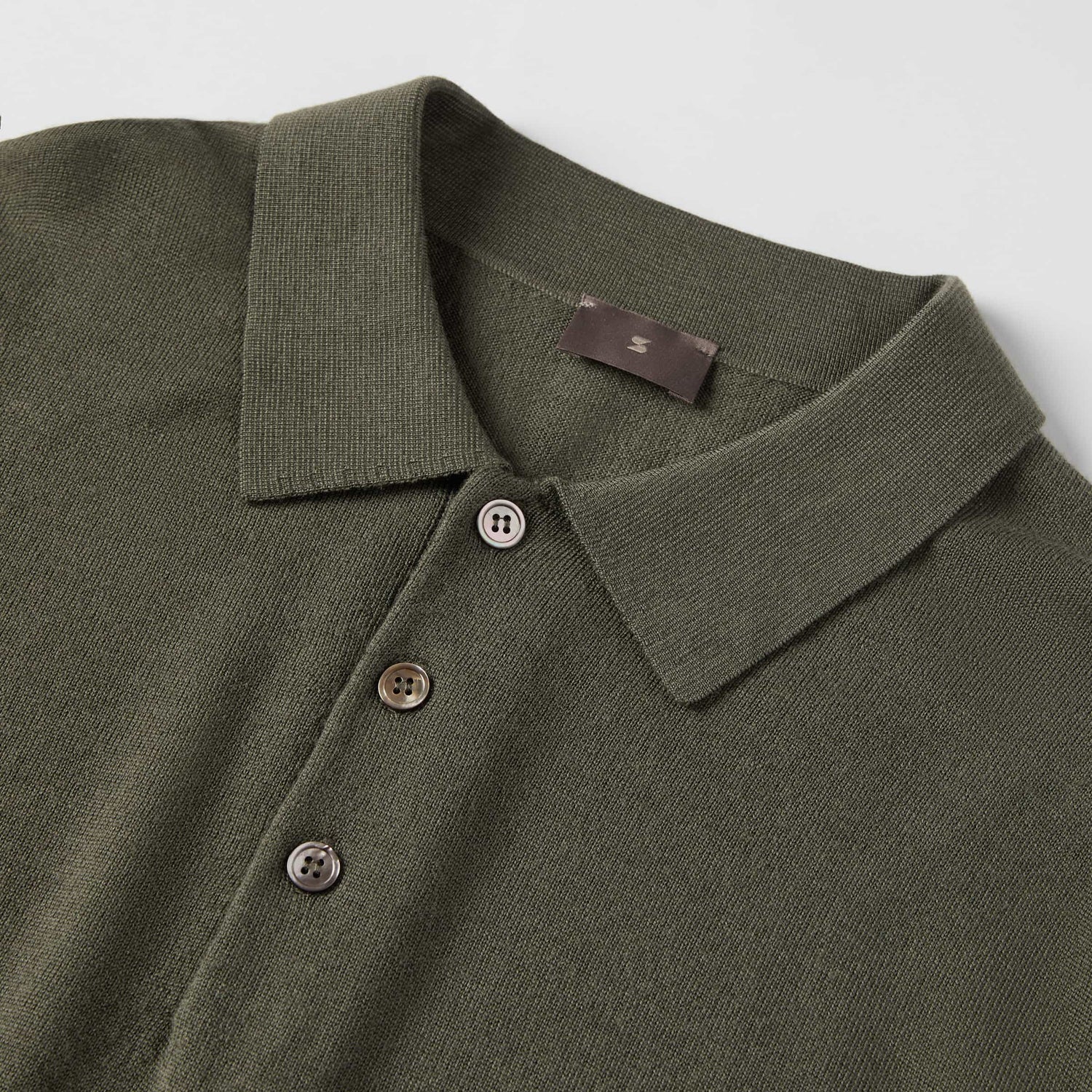 Men's Merino Long Sleeve Polo