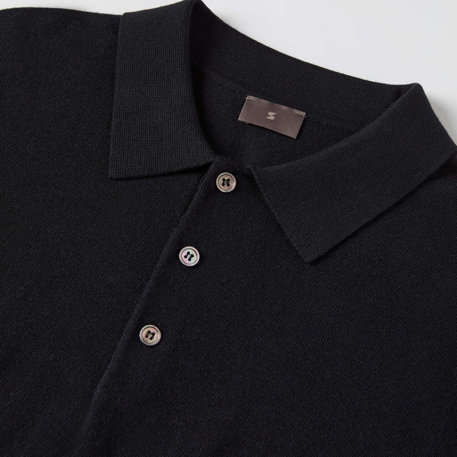 Men's Merino Long Sleeve Polo