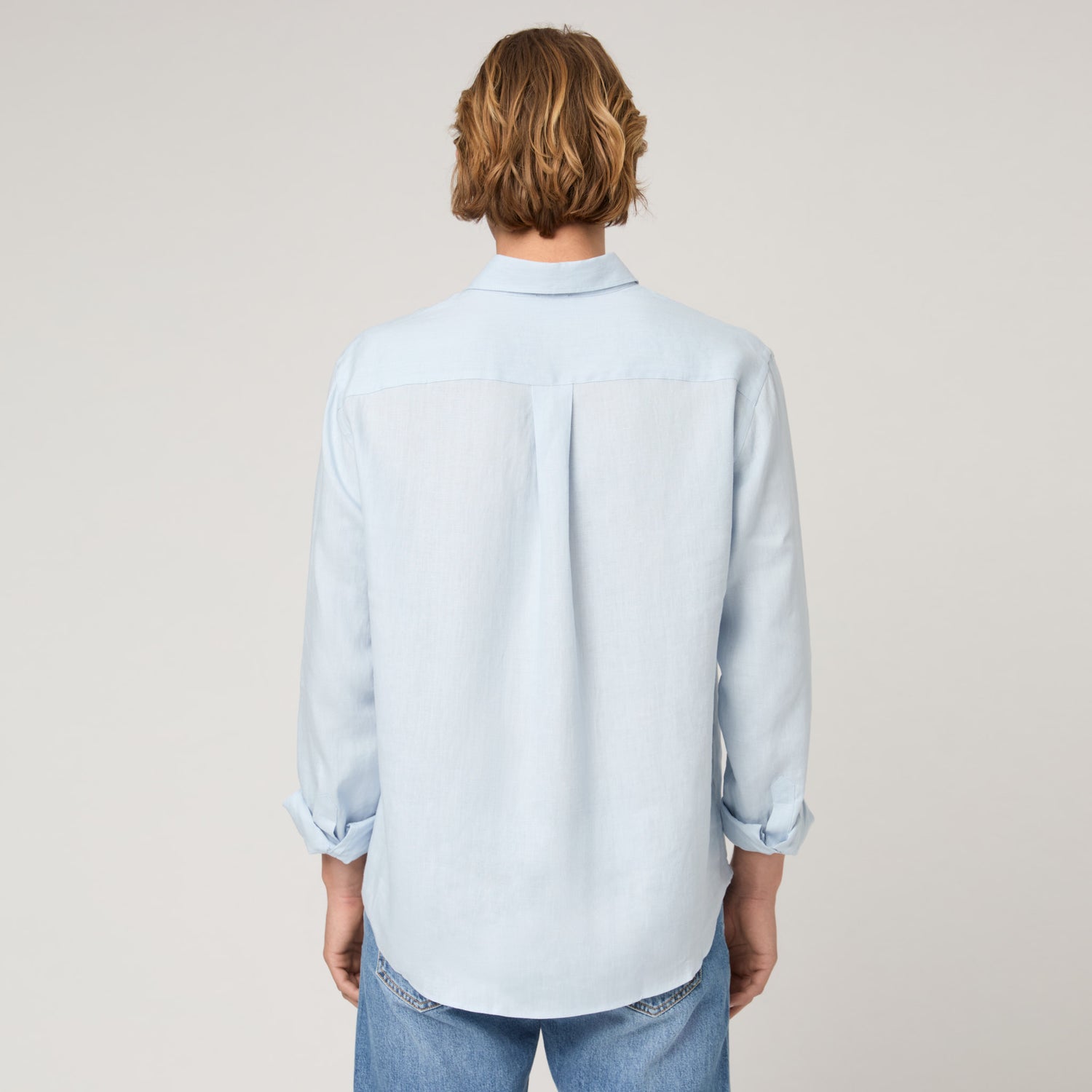 Men's Relaxed Linen Shirt