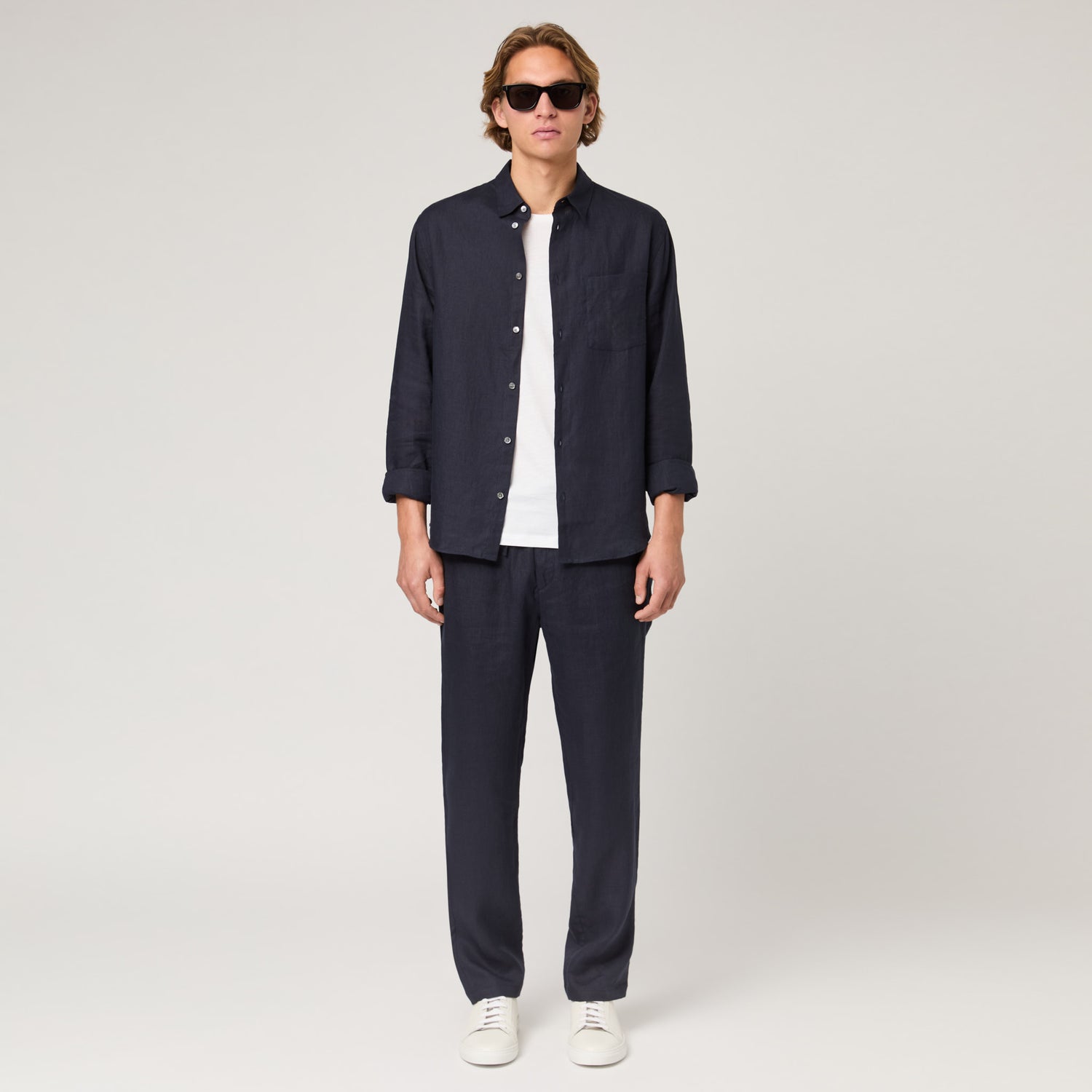 Men's Relaxed Linen Shirt