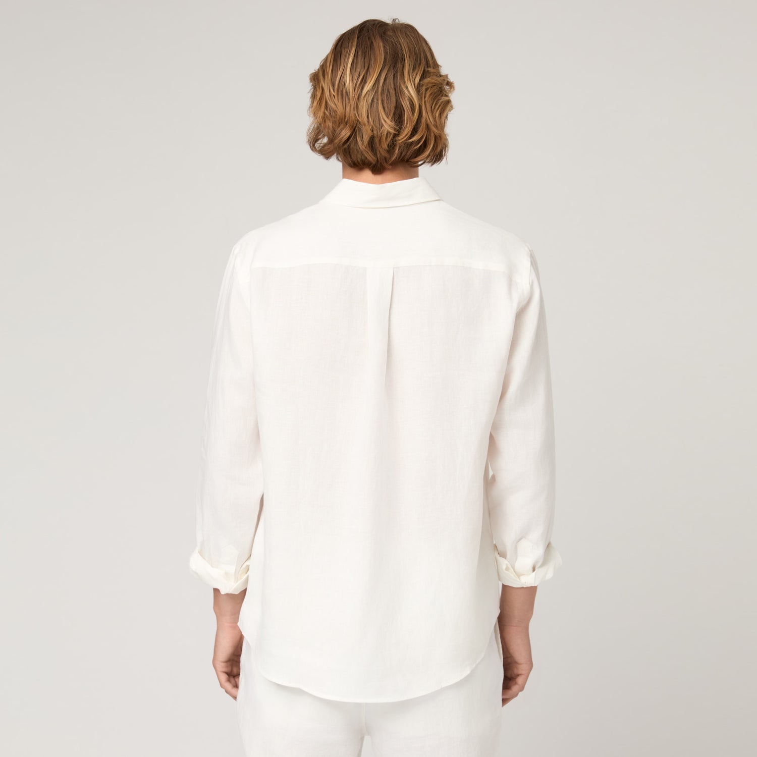Men's Relaxed Linen Shirt
