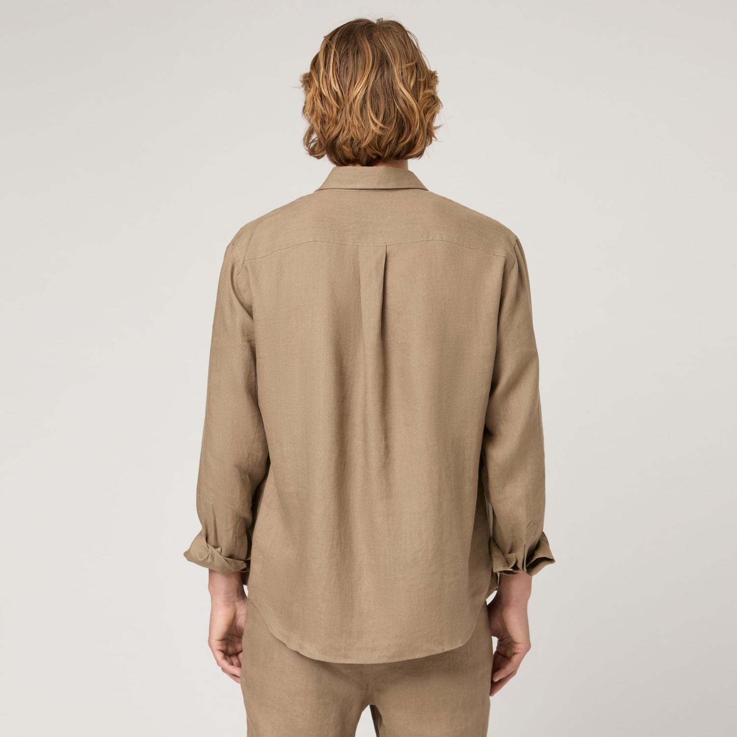 Men's Relaxed Linen Shirt