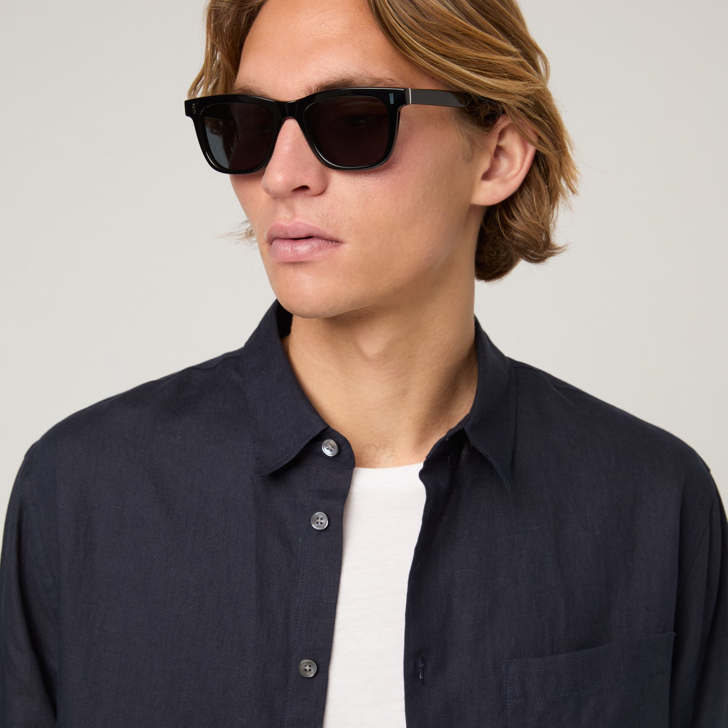 Men's Relaxed Linen Shirt