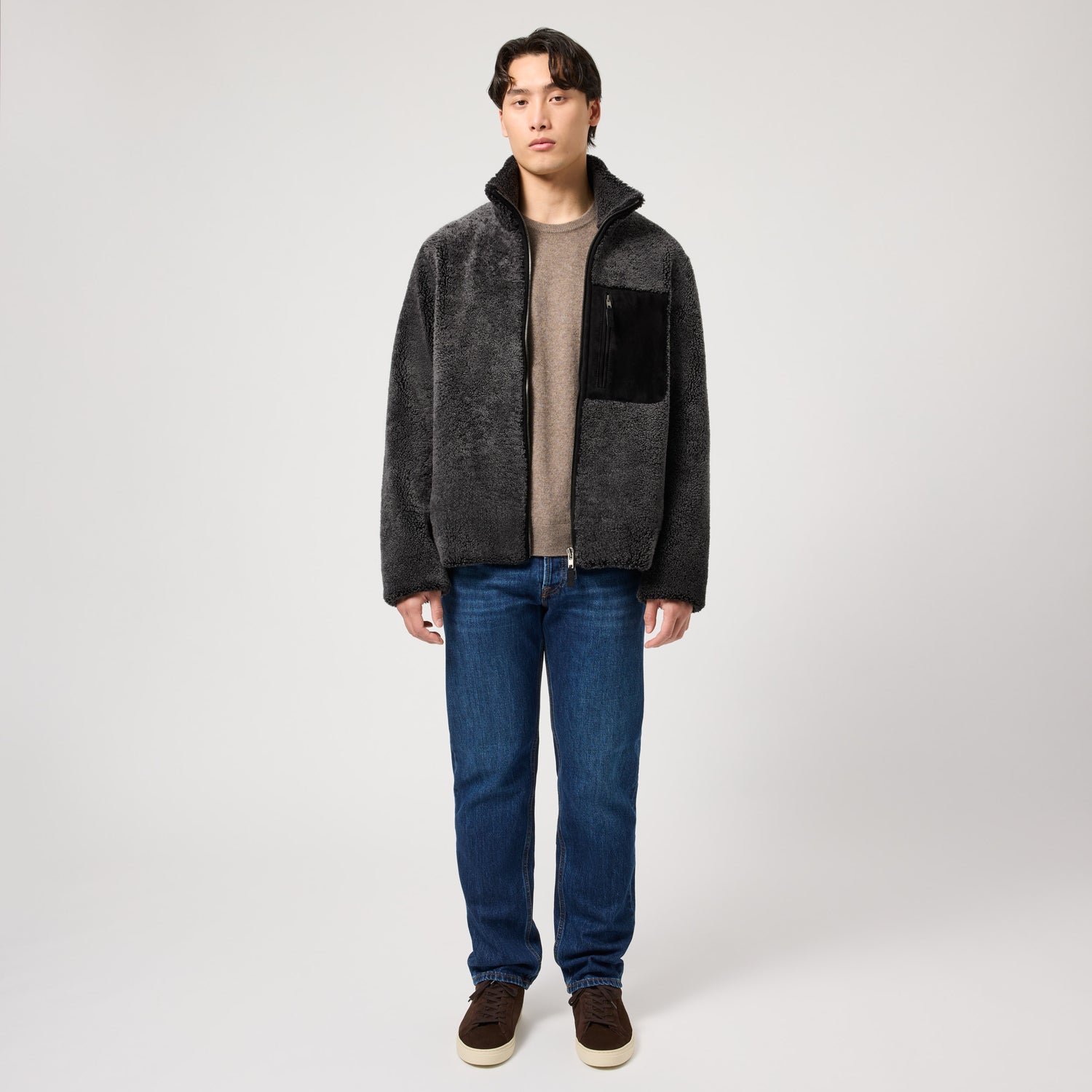 Men's Reversed Shearling Jacket