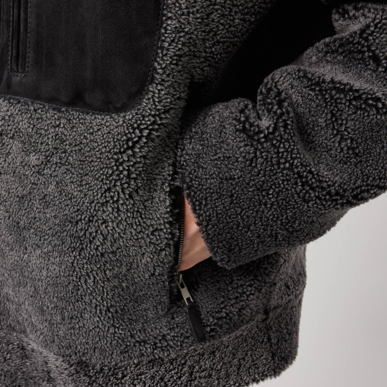 Men's Reversed Shearling Jacket