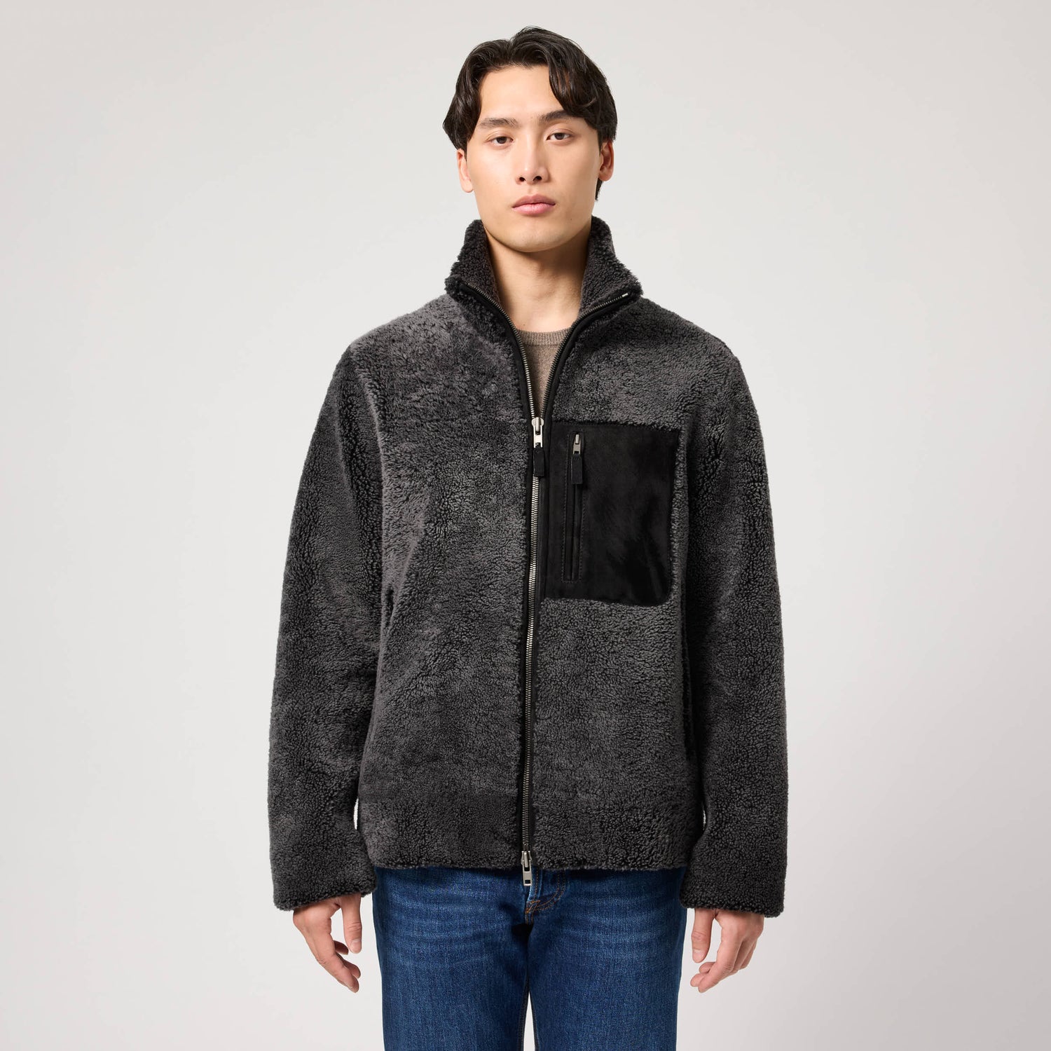 Men's Reversed Shearling Jacket