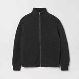 Men's Wool-Cashmere Zip Cardigan