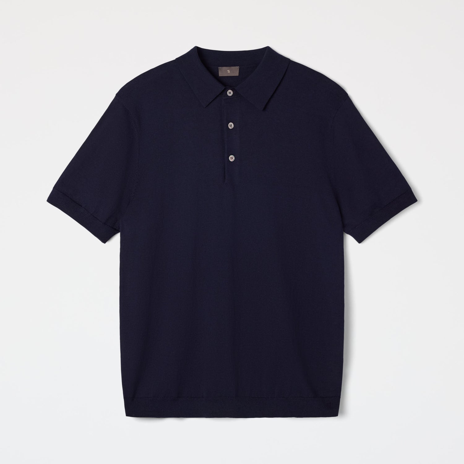 Men's Silk-Cotton Short Sleeve Polo