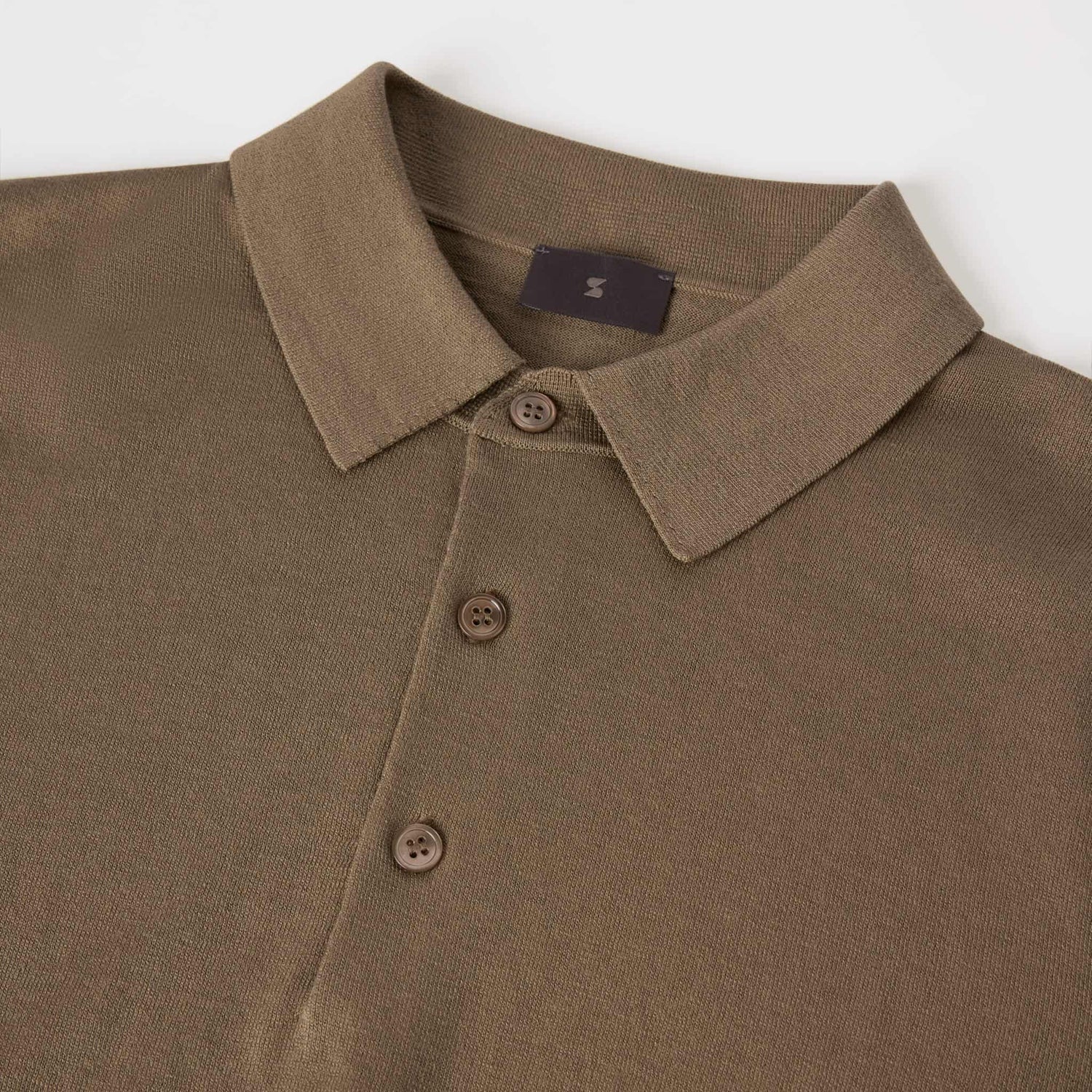 Men's Silk-Cotton Short Sleeve Polo