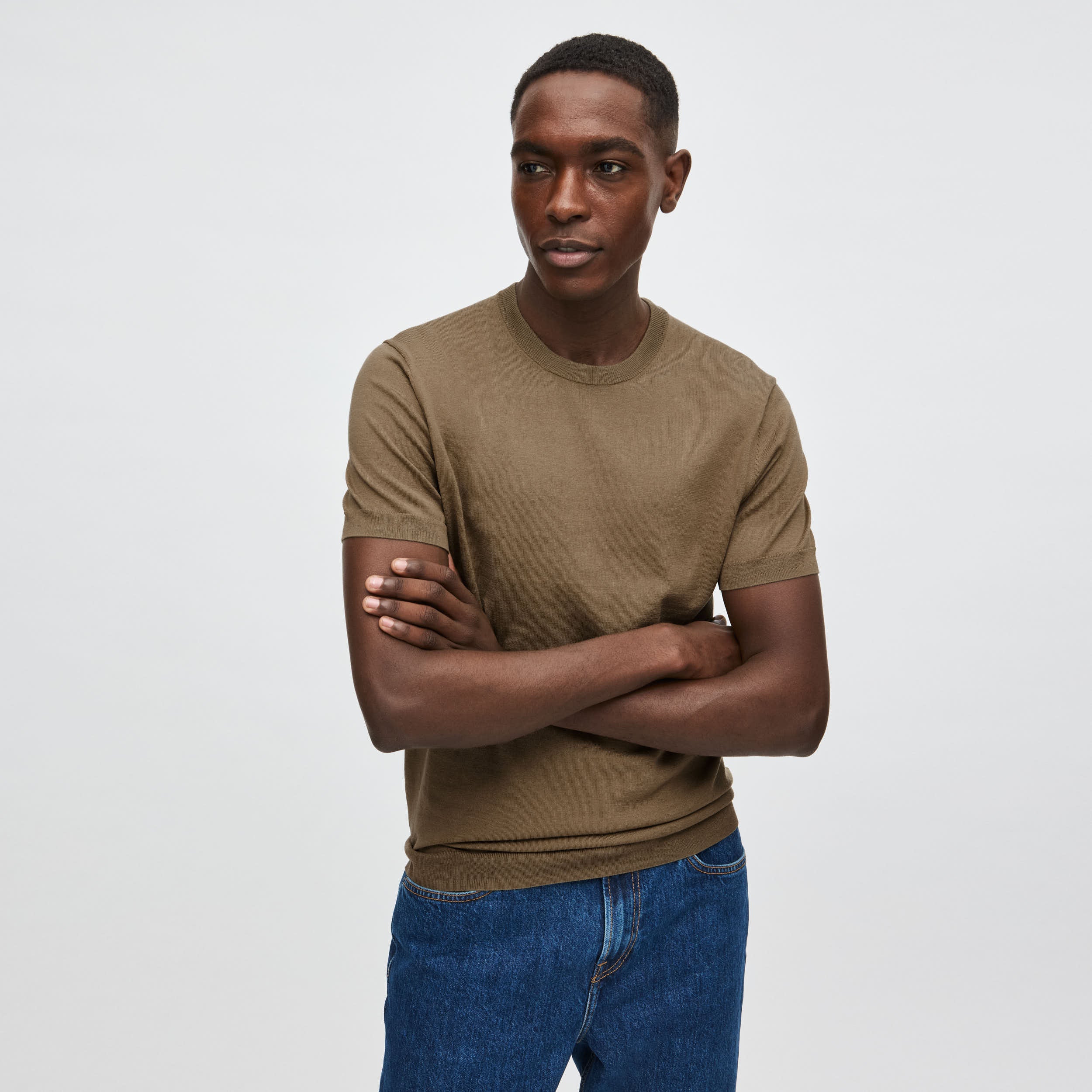 Men's Silk-Cotton T-Shirt - Silk-Cotton - Singular Society