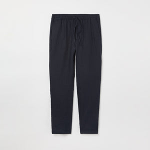 Men's Straight Leg Linen Drawstring Trousers