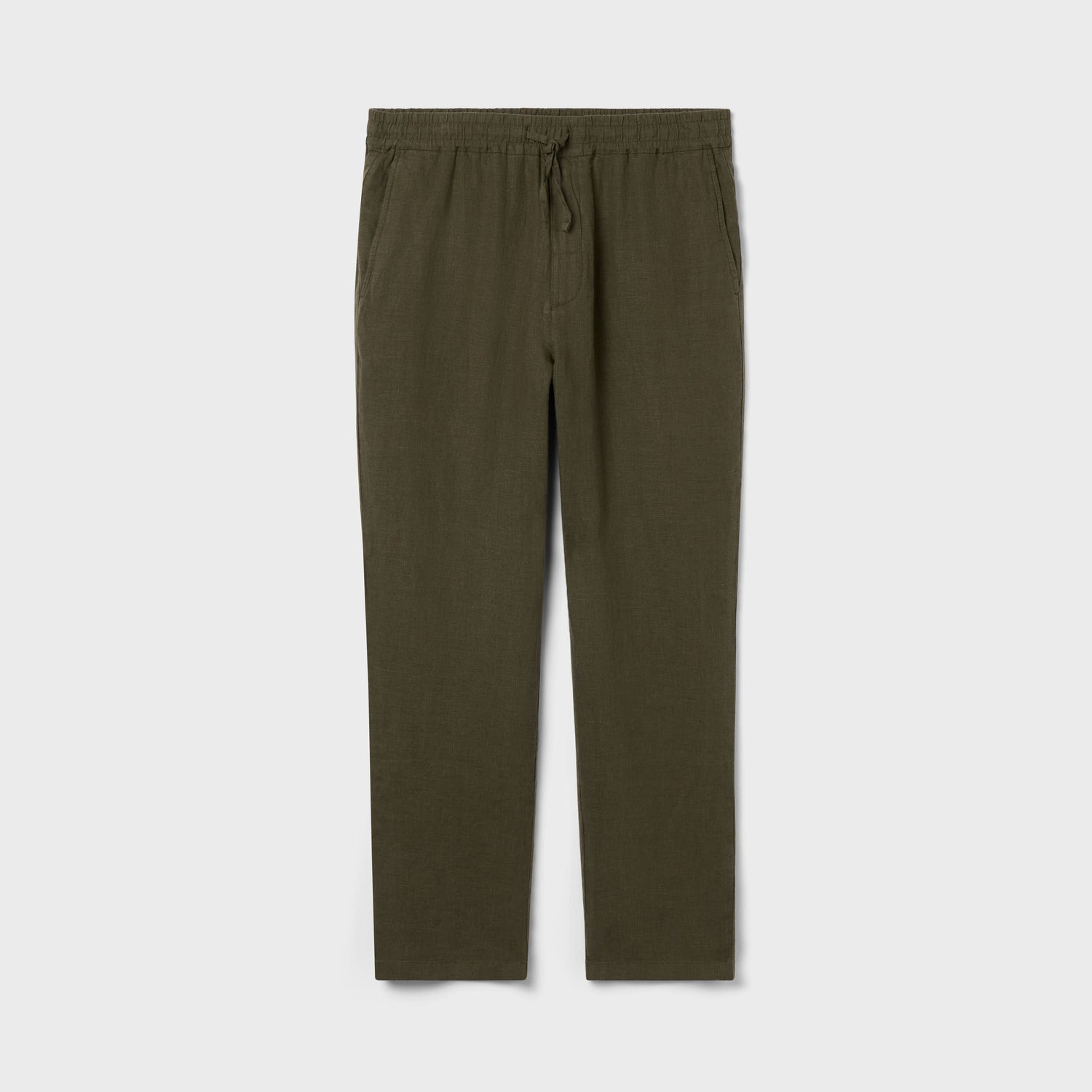 Men's Linen Drawstring Trousers