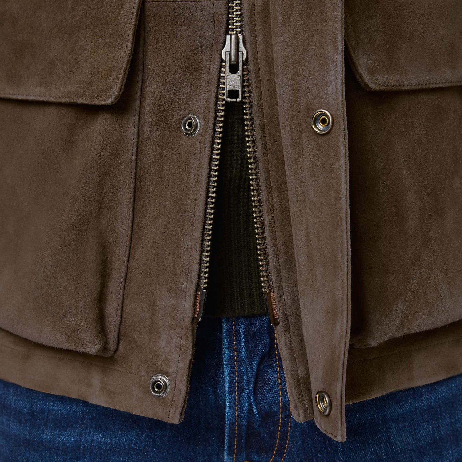 Men's Suede Field Jacket
