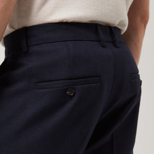 Men's Tapered Wool Trousers
