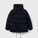 Men's Hooded Wool Goose Down Puffer