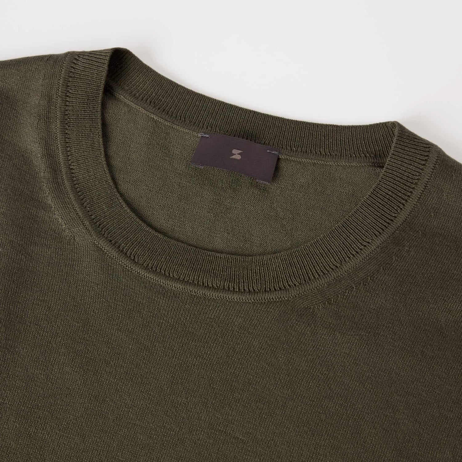 Men's Silk-Cotton Crewneck Sweater