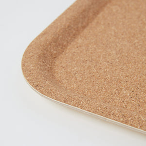 Rectangular Non-Slip Natural Cork Tray