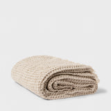 Oversized Waffle Knit Bedspread