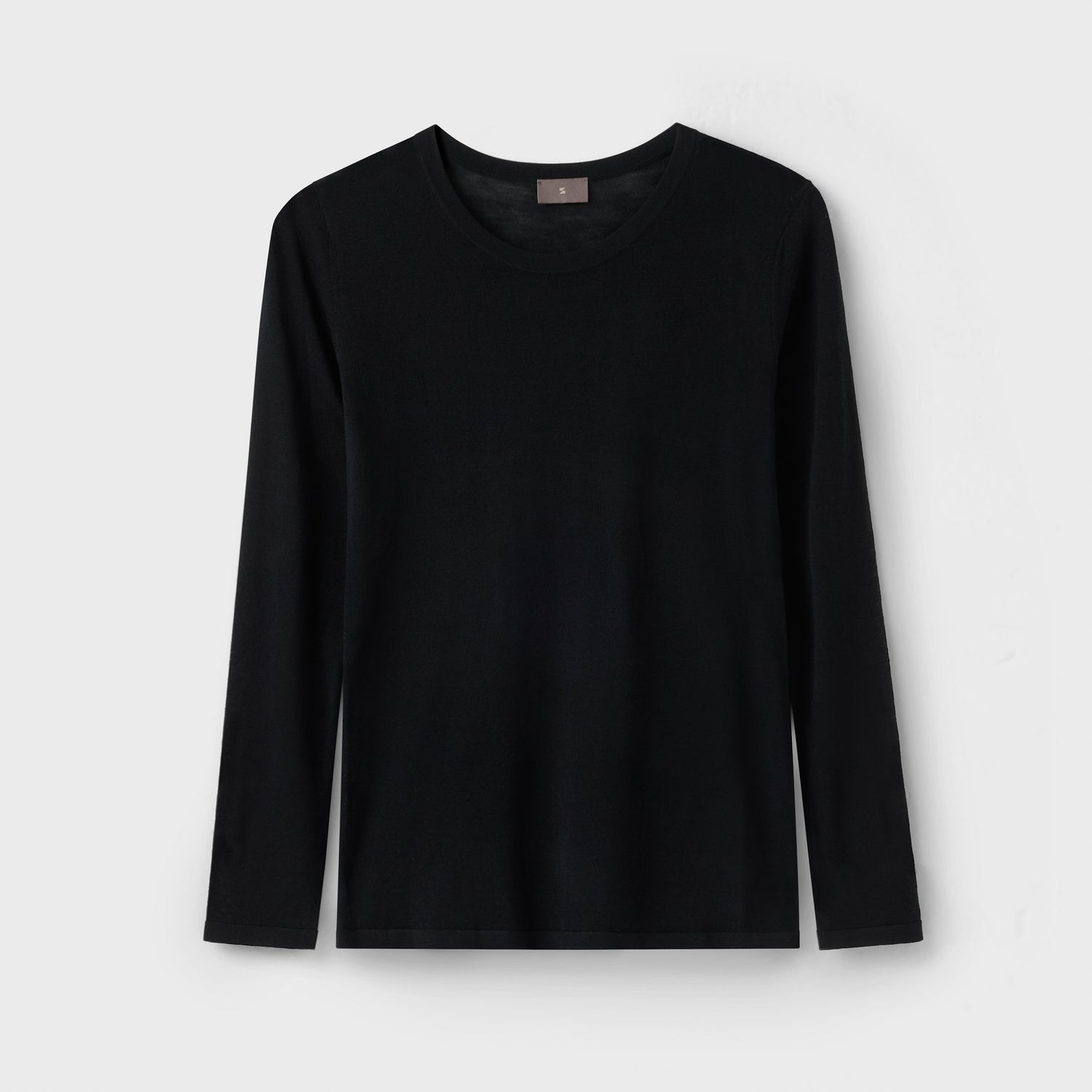 Women's Thin Merino Knitted Top
