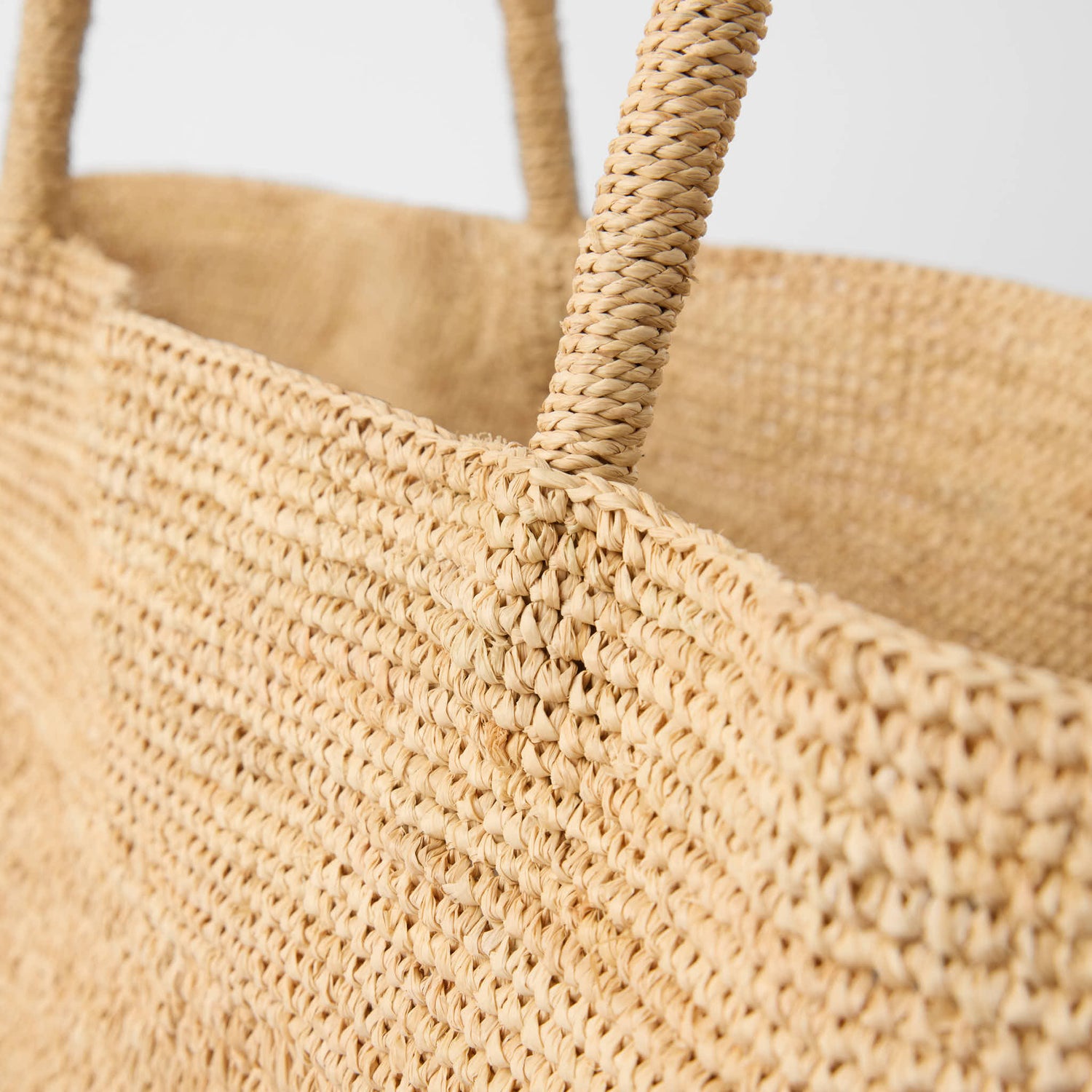 Raffia Big Tote
