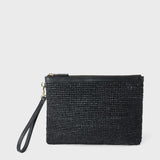 Raffia Pouch