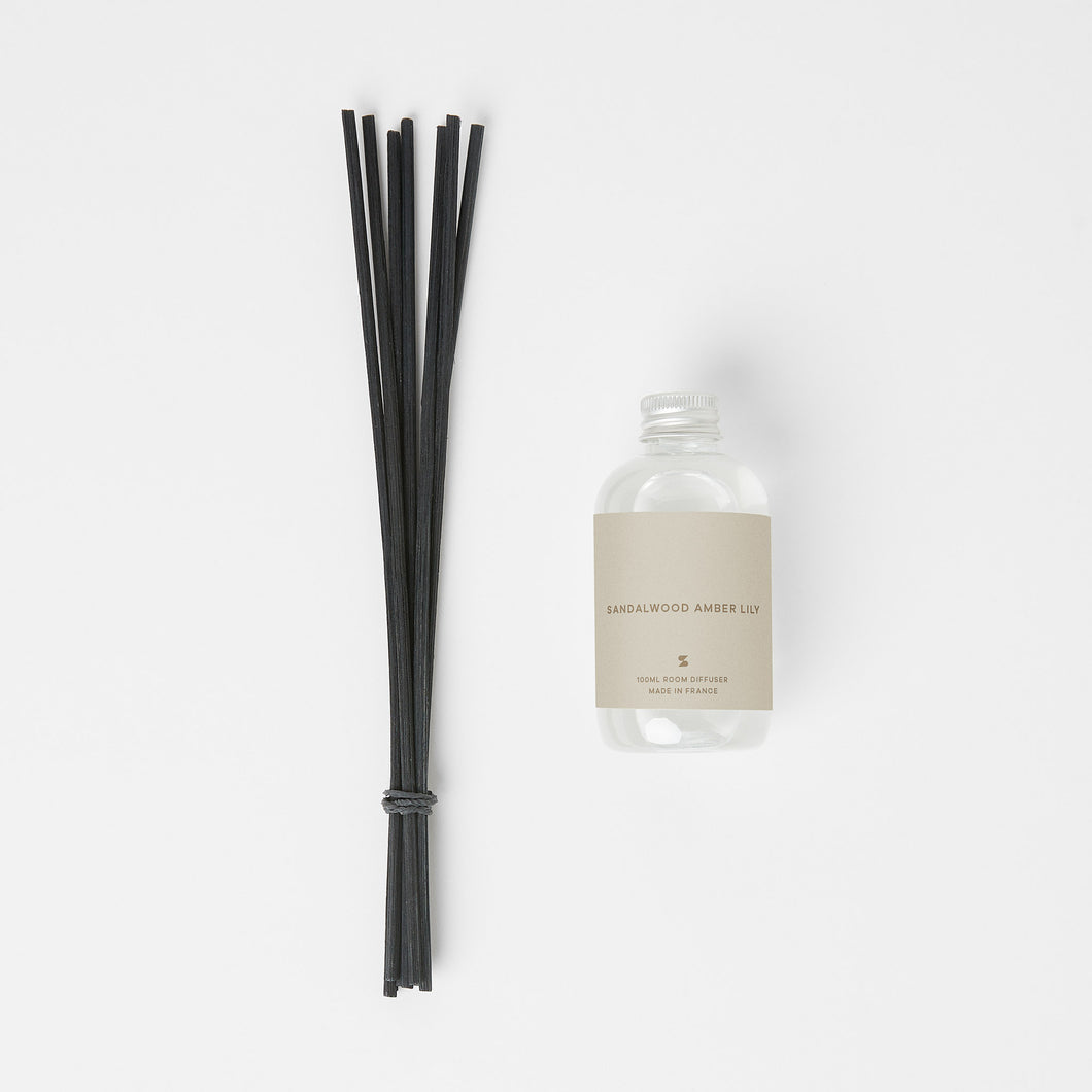 Room Diffuser Sandalwood Amber Lily Refill