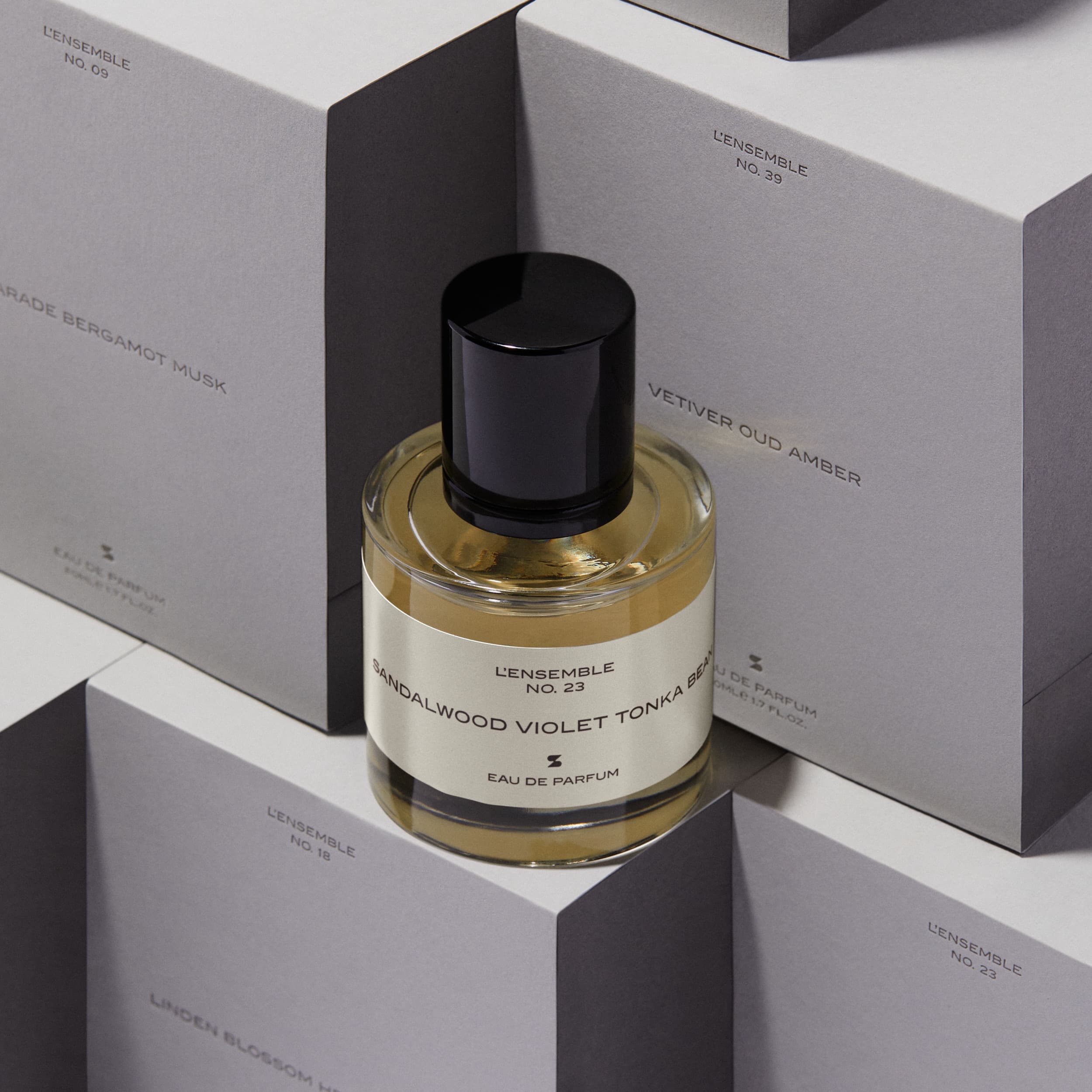 L'ensemble Nº23 | Sandalwood Violet Tonka Bean | Eau de Parfum