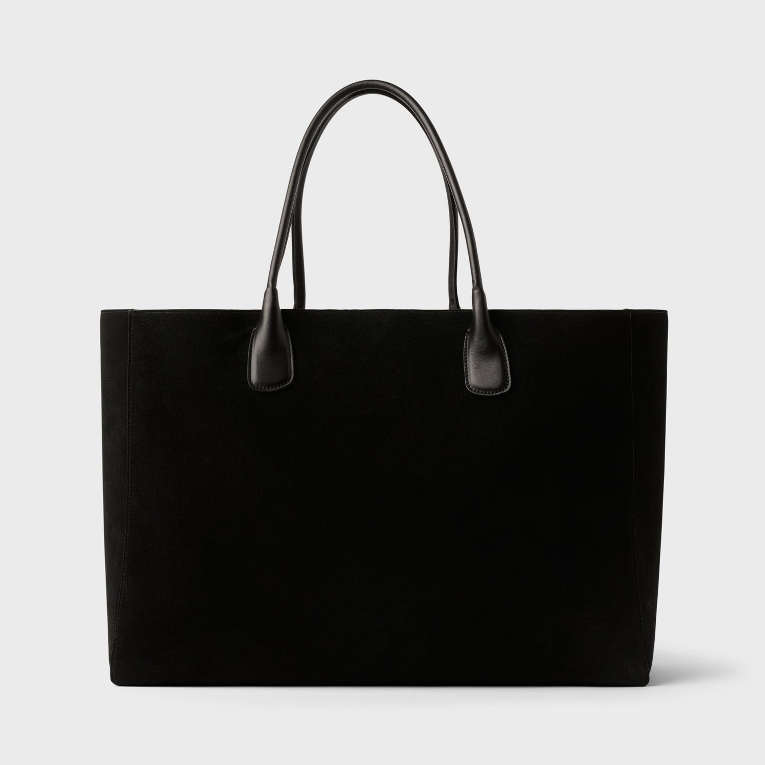 Large Suede Cabas Bag