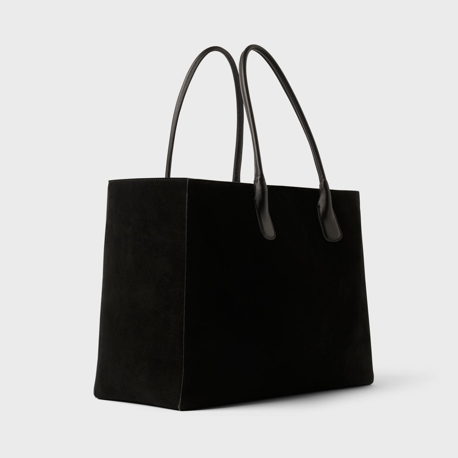 Large Suede Cabas Bag