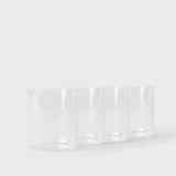 Ultra-Thin Crystal Lowball Glass 4-P