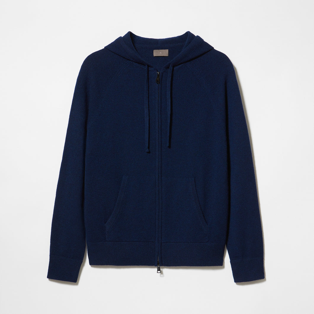 Women's Cashmere Zip Hoodie