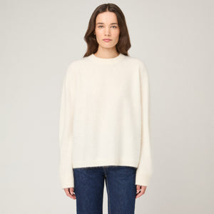 Women's Brushed Cashmere Crewneck