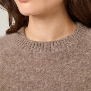 Women's Brushed Cashmere Crewneck