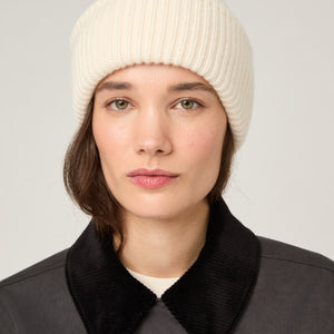 Heavy Knit Cashmere Beanie