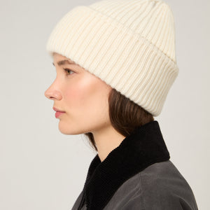 Heavy Knit Cashmere Beanie