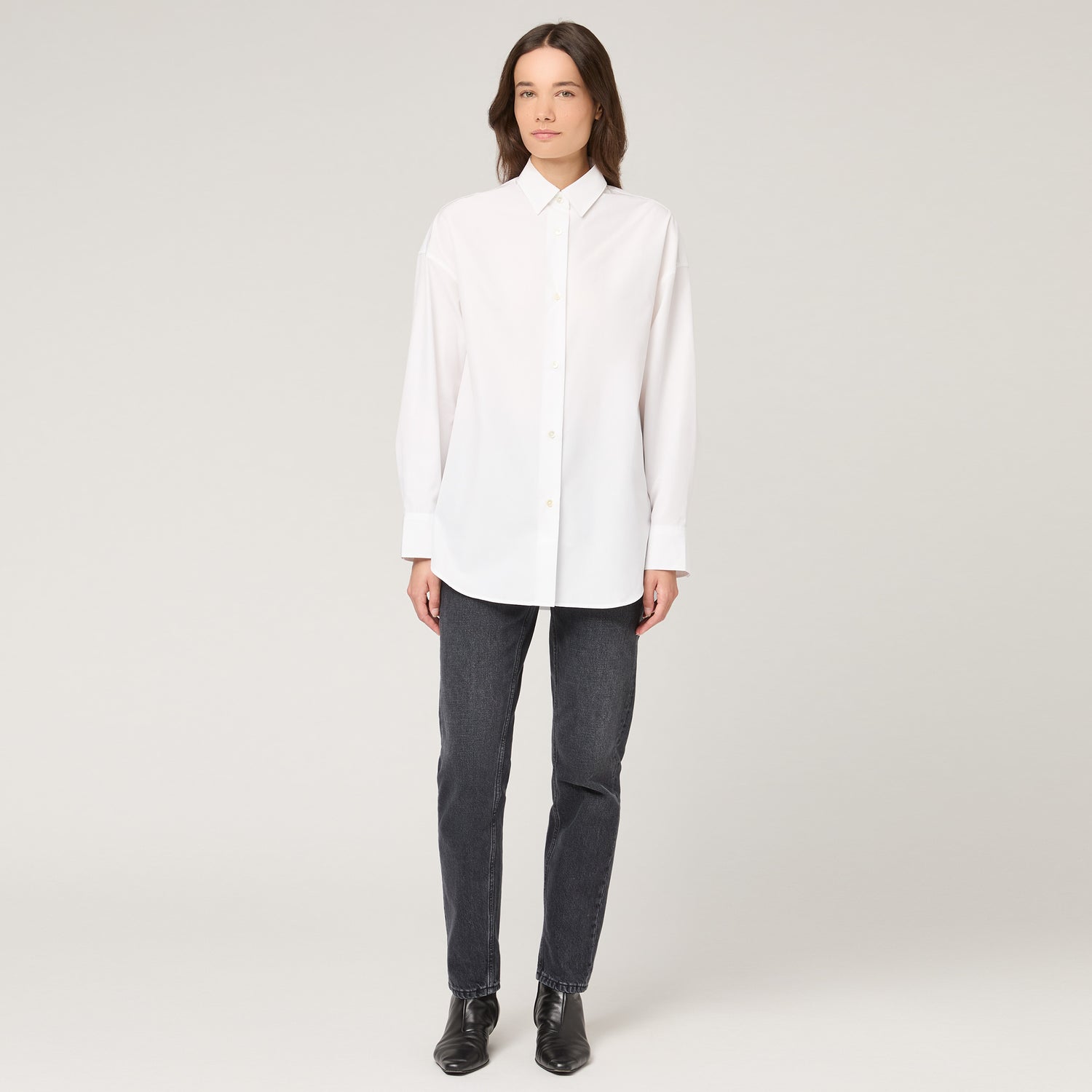 Women's Oversized Poplin Shirt