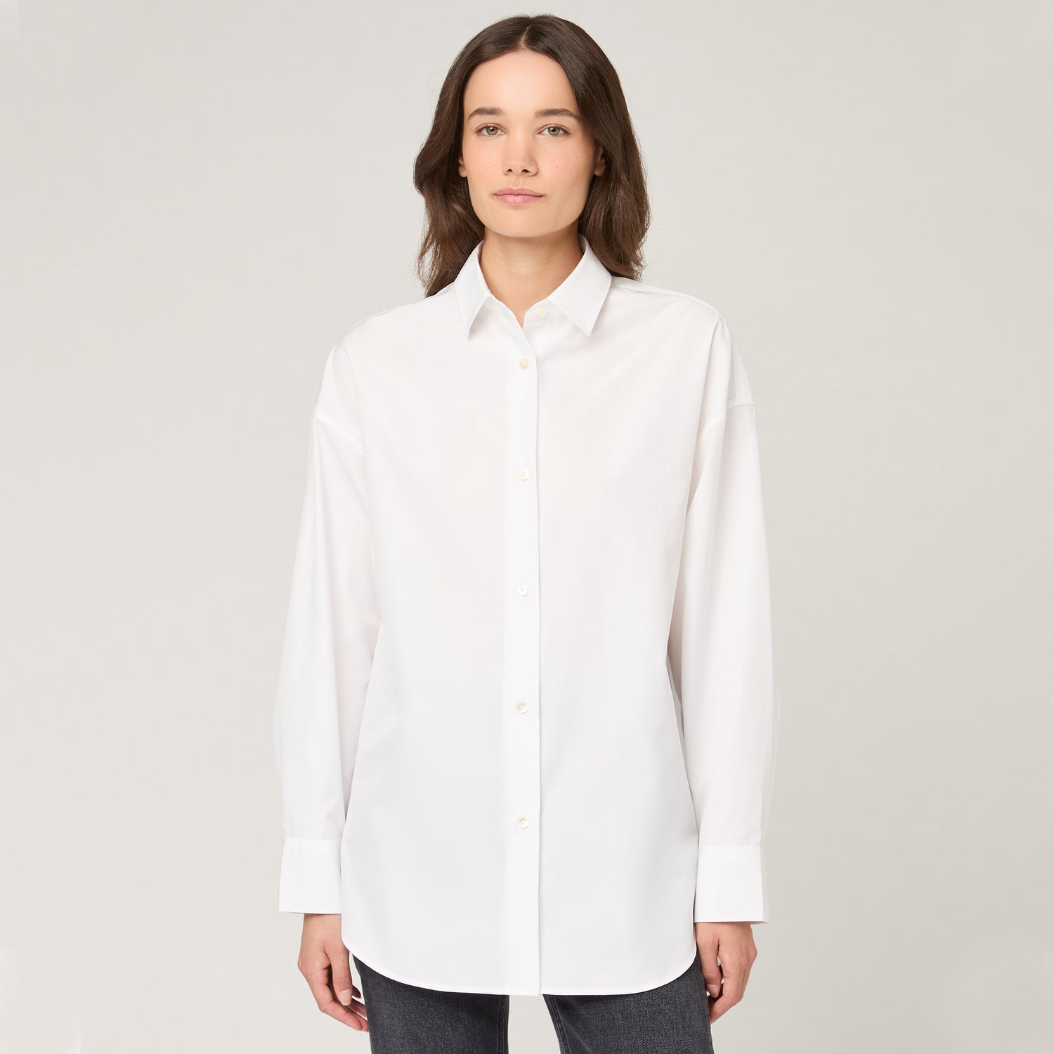 Women's Oversized Poplin Shirt