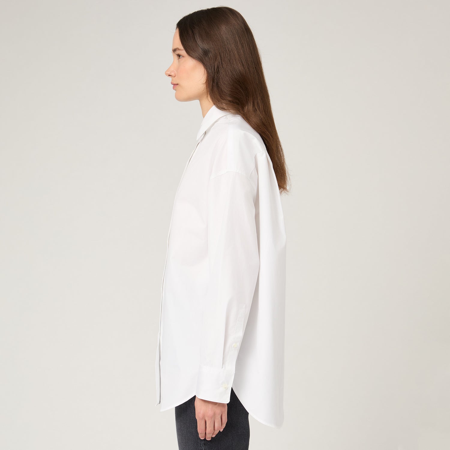 Women's Oversized Poplin Shirt