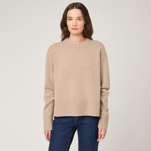 Women's Relaxed Cashmere Crewneck