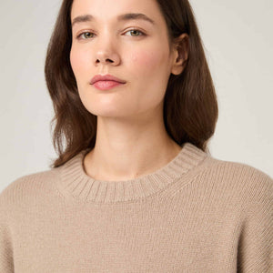 Women's Relaxed Cashmere Crewneck