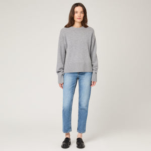 Women's Relaxed Cashmere Crewneck