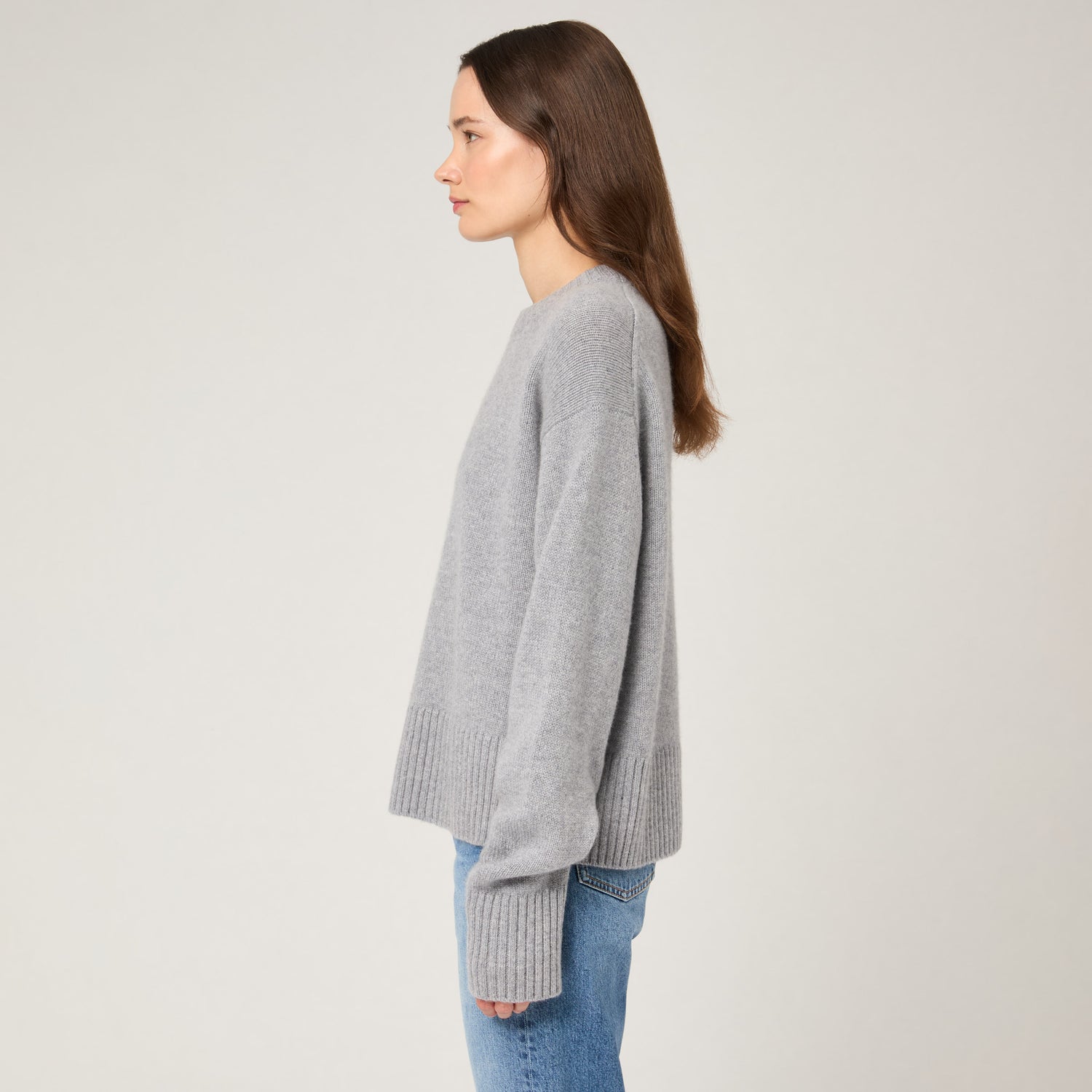 Women's Relaxed Cashmere Crewneck