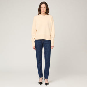 Women's Relaxed Cashmere Crewneck